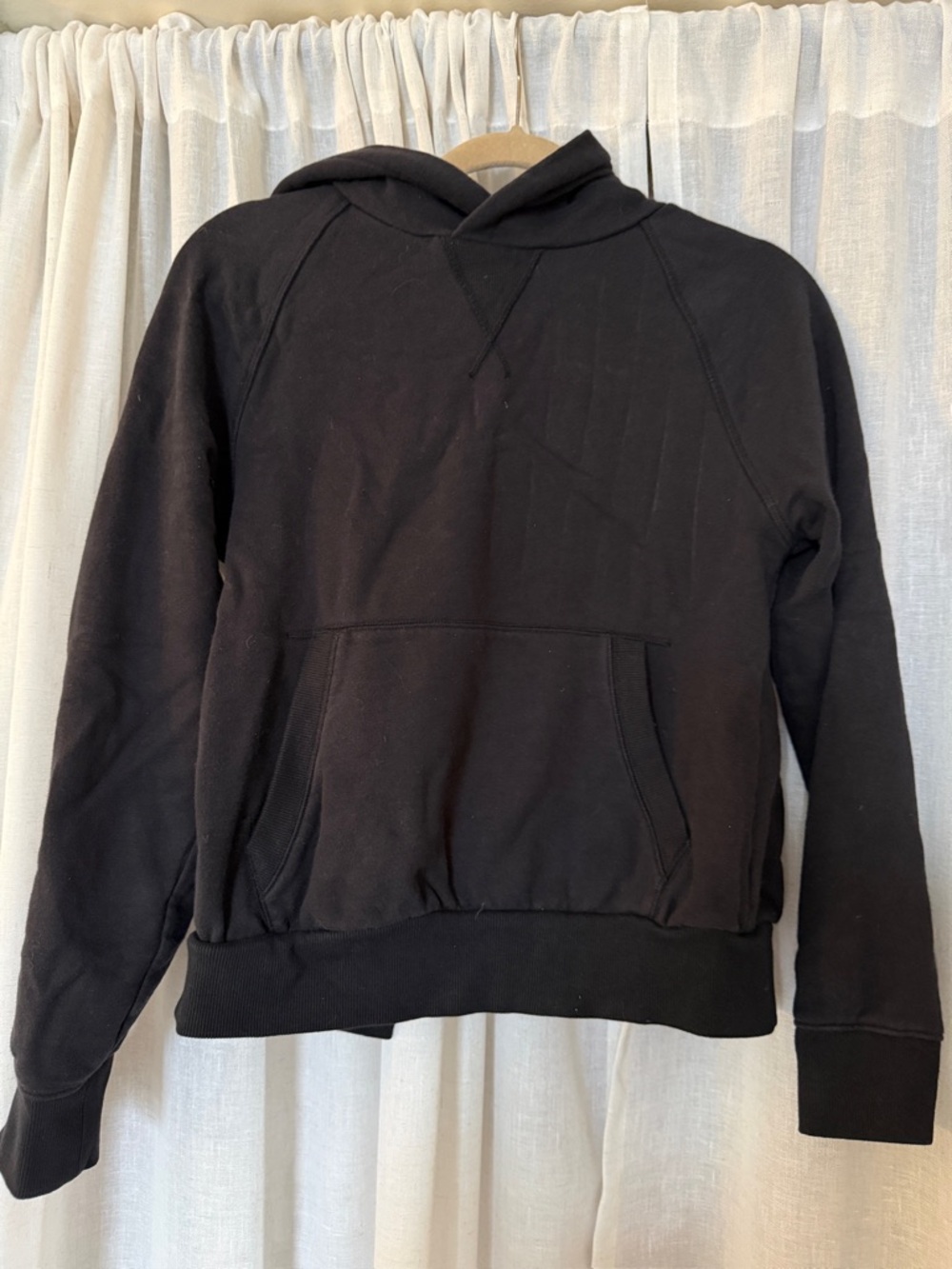 Athleta Black Women's Pullover Hoodie
